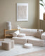 Cream White Settee