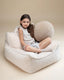 Cream White Beanbag Chair