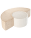 Brown Sugar Pouffe Set