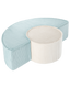 Peppermint Green Pouffe Set