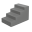 Steps for ballpit height 60cm