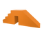 Stairs with a slide for ballpit height 60cm