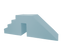 Stairs with a slide for ballpit height 45cm