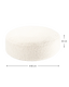 Cream White Ottoman