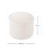 Marshmallow Pouffe