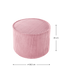 Pink Mousse Pouffe