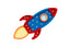 Little Lights Space Rocket Lamp