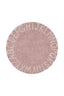 Washable Round Rug ABC